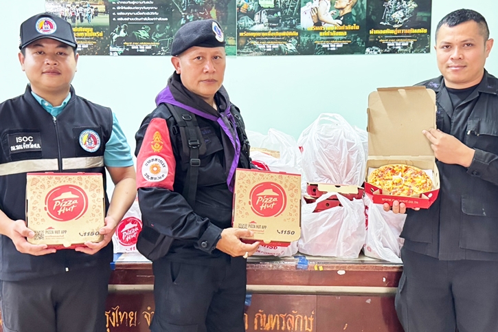 "แนวหน้าอิ่มท้อง แนวหลังอิ่มใจ” TTA และพิซซ่า ฮัท ขอร่วมแสดงความขอบคุณทหารกล้าวีรบุรุษชายแดนไทย-กัมพูชา