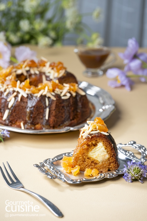 บันด์เค้กมะตูมสอดไส้ชีส เค้กมะตูมเวอร์ชั่นอัปเกรดจากป้าเจี๊ยบ (Bael Fruit Cheese Bundt Cake) 