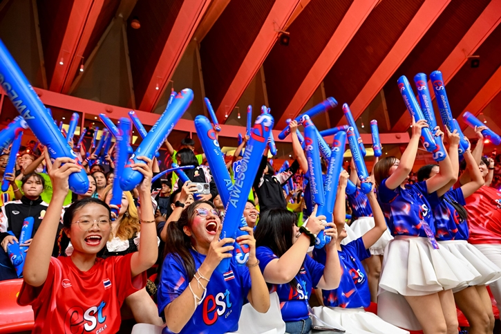 กระหึ่มสนาม! “เอส โคล่า” ลุยแคมเปญ “เสิร์ฟเอส เชียร์ไทยให้ AWESOME” ปลุกพลังเชียร์ทีมชาติไทยในศึกวอลเลย์บอลหญิงชิงแชมป์โลก 2025