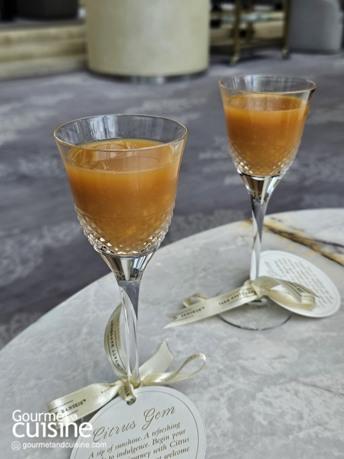 Essence of Citrus Afternoon Tea ความอร่อยจากผลไม้ตระกูลซิตรัส ที่ Park Hyatt Bangkok