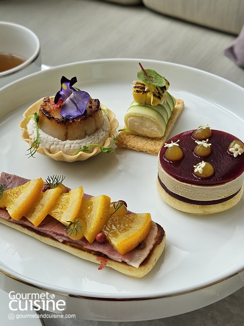 Essence of Citrus Afternoon Tea ความอร่อยจากผลไม้ตระกูลซิตรัส ที่ Park Hyatt Bangkok