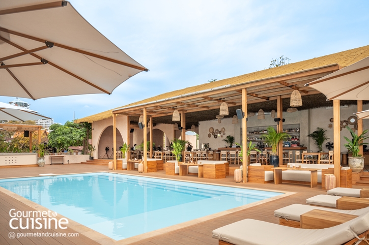 The River Club ร้านอาหารอีสาน-เม็กซิกันริมน้ำเจ้าพระยา สไตล์บีชคลับ 