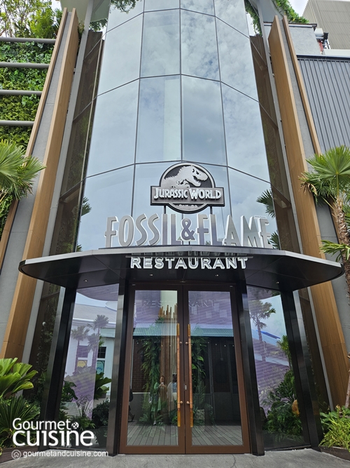 Fossils & Flame Restaurant ร้านอาหารธีมจูราสสิค เวิลด์ หนึ่งเดียวในเมืองไทย