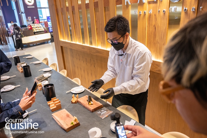 Kanori Hand Roll Bar เสิร์ฟ ‘KANORI THE FIFTH’ 5 คำใหม่ มีเฉพาะสาขา Siam Paragon เท่านั้น