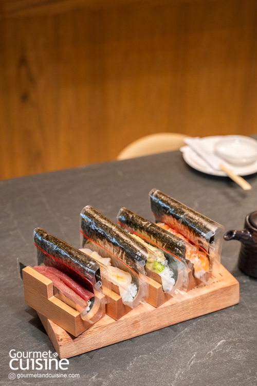 Kanori Hand Roll Bar เสิร์ฟ ‘KANORI THE FIFTH’ 5 คำใหม่ มีเฉพาะสาขา Siam Paragon เท่านั้น