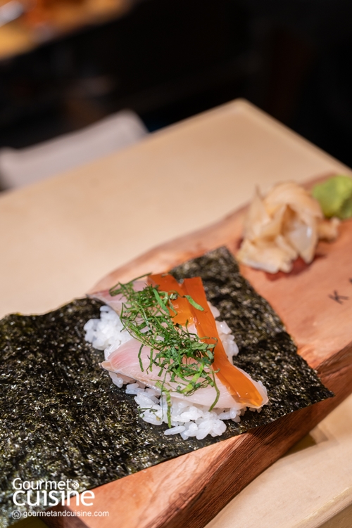 Kanori Hand Roll Bar เสิร์ฟ ‘KANORI THE FIFTH’ 5 คำใหม่ มีเฉพาะสาขา Siam Paragon เท่านั้น