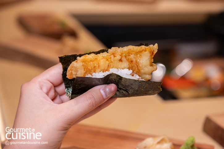 Kanori Hand Roll Bar เสิร์ฟ ‘KANORI THE FIFTH’ 5 คำใหม่ มีเฉพาะสาขา Siam Paragon เท่านั้น