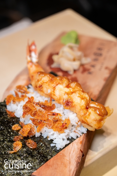 Kanori Hand Roll Bar เสิร์ฟ ‘KANORI THE FIFTH’ 5 คำใหม่ มีเฉพาะสาขา Siam Paragon เท่านั้น