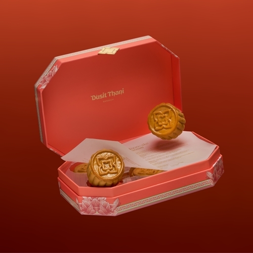 ขนมไหว้พระจันทร์โรงแรมและรีสอร์ทในเครือดุสิต