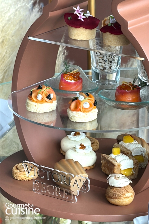 The St. Regis Bangkok รังสรรค์ชุดน้ำชายามบ่าย แรงบันดาลใจจากน้ำหอมกลิ่นใหม่ของ Victoria’s Secret