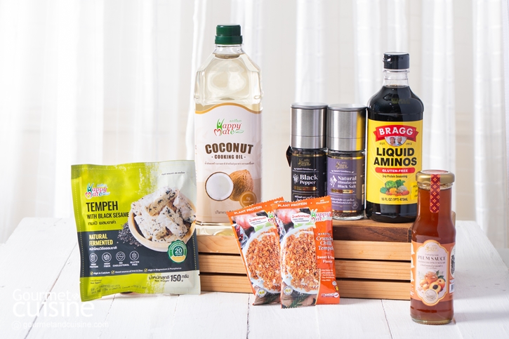 เทมเป้คั่วพริกเกลือ Salt & Pepper Crispy Tempeh 