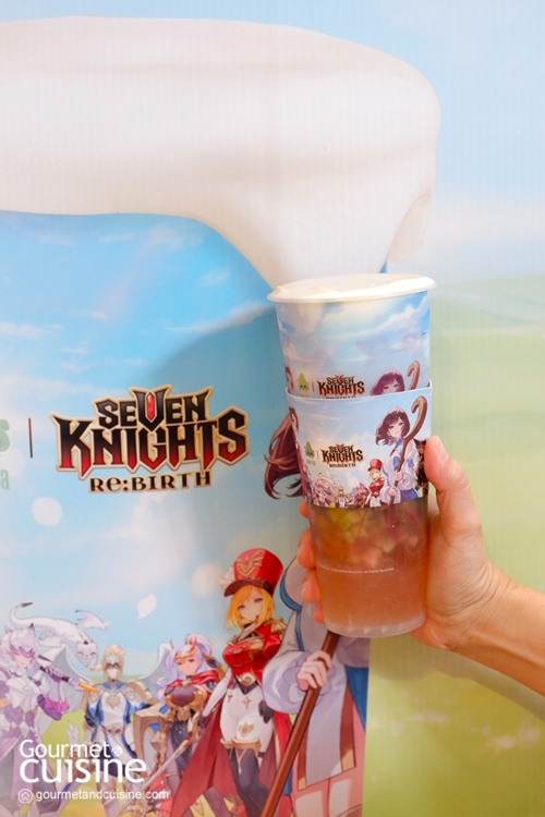 NOSE TEA X Seven Knights RE:BIRTH อัพพลังความสดชื่นกับ 2 เมนูใหม่ทุกสาขา