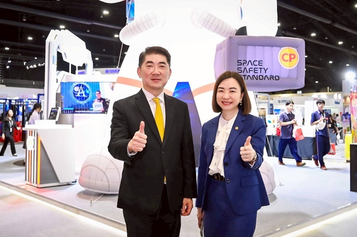 เครือซีพี - ซีพีเอฟ เสิร์ฟนวัตกรรมอาหารปลอดภัยมาตรฐานอวกาศที่งาน Thailand-China Cooperation Expo 2025