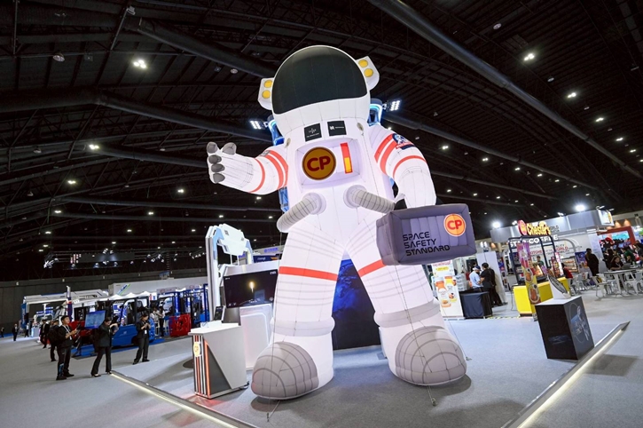 เครือซีพี - ซีพีเอฟ เสิร์ฟนวัตกรรมอาหารปลอดภัยมาตรฐานอวกาศที่งาน Thailand-China Cooperation Expo 2025