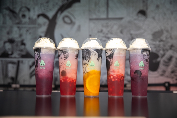 NOSE TEA x JUNJI ITO เมื่อรสชาติและศิลปะสยองขวัญมาหลอมรวมกัน ความมันส์ แบบหลอนๆ ก็ระเบิดขึ้นที่บางแสน