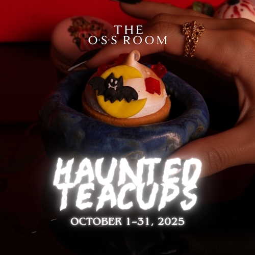 อร่อยฟินไม่หลอก! The O.S.S. Room เสิร์ฟอาฟเตอร์นูนทีเซตพิเศษในธีม “Haunted Teacups” เปิดประสบการณ์ความหลอนสุดสร้างสรรค์รับฮาโลวีน ตั้งแต่วันนี้ ถึง 31 ต.ค. เท่านั้น
