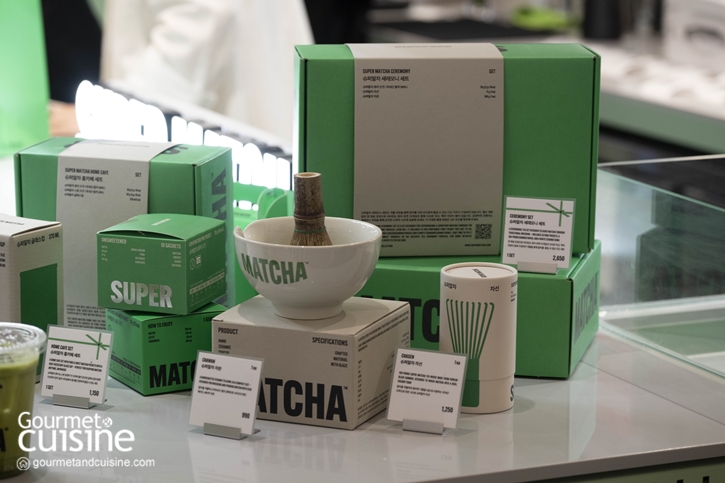 SUPER MATCHA ร้านมัตฉะออร์แกนิกชื่อดังแห่งเกาหลี มาแลนด์ดิ้งแล้วที่ Central Park