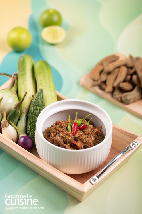 น้ำพริกมะขามใส่หมูสับ