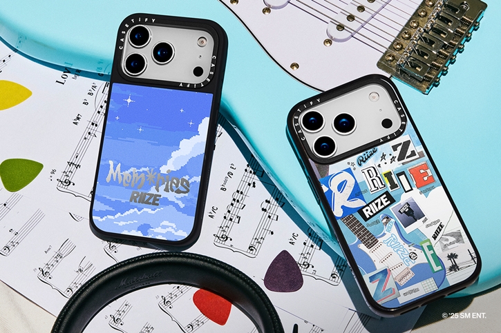 BRIIZE เตรียมตัวให้พร้อม! RIIZE ร่วมกับ CASETiFY  เปิดตัวคอลเลกชันเคสและแกดเจ็ตสุดพิเศษครั้งแรก