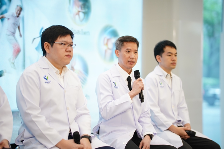 โรงพยาบาลวิมุต เปิด "ศูนย์กระดูกและข้อ" รับมือวิกฤต "ภัยเงียบ" จากวิถีชีวิตของ “มนุษย์คลั่งงาน” ชี้คนไทยนั่งเฉลี่ย 13 ชั่วโมงต่อวัน เร่งโรคกระดูกและข้อลุกลามสู่วัยทำงาน