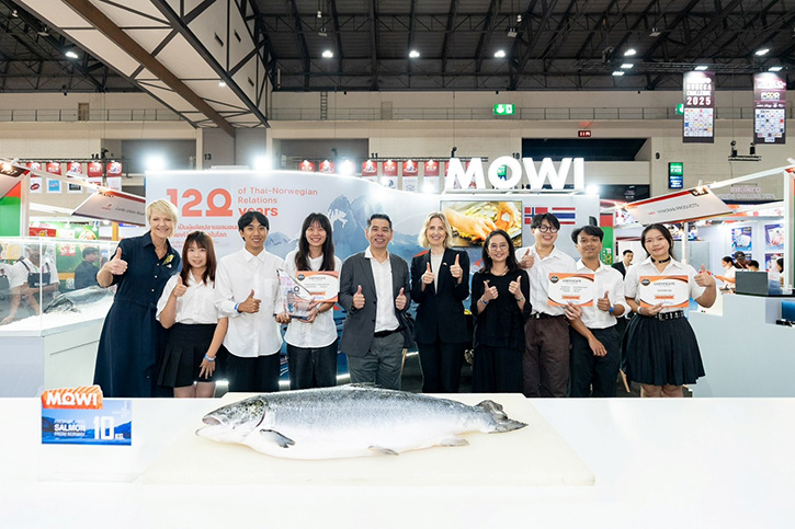 MOWI ASA ประกาศรายชื่อผู้ชนะการประกวดออกแบบ “MOWI Salmon Booth 2025” ในงาน Makro HoReCa 2025