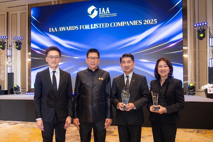 CPF คว้า 2 รางวัล BEST CEO และ BEST IR เวที IAA Awards 2025