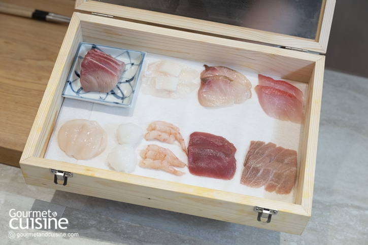 Hotaru 119 Omakase สาขาพระราม 9 เสิร์ฟคอร์สสุดพรีเมียมด้วยวัตถุดิบตามฤดูกาล 