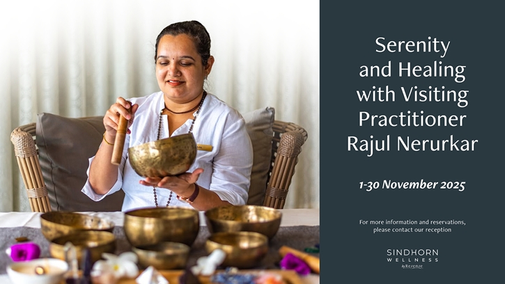 ผ่อนคลายด้วยศาสตร์แห่งการบำบัด ณ สินธร เวลเนส บาย รีเซ็นต์  โรงแรมสินธร เคมปินสกี้ กรุงเทพฯ 