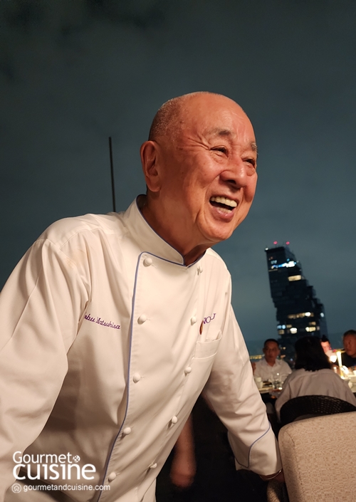 ในโอกาสครบรอบ 1 ปีของร้านอาหาร Nobu Bangkok ที่เป็นจุดหมายปลายทางแห่งความหรูหราและรสชาติญี่ปุ่น-เปรูระดับโลก เชฟ Nobu Matsuhisa ผู้ก่อตั้งและไอคอนแห่งวงการอาหารได้เดินทางมากรุงเทพฯ