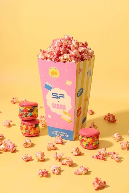 เอส เอฟ คอลแลปส์ SOURI (ซูรี) ครีเอท  “ป๊อปคอร์น รส BIRTHDAY CAKE” มอบความหอมหวานส่งท้ายปี  พร้อมชวนชิม ‘แฟตการอง’ แรงบันดาลใจจากป๊อปคอร์น เอส เอฟ