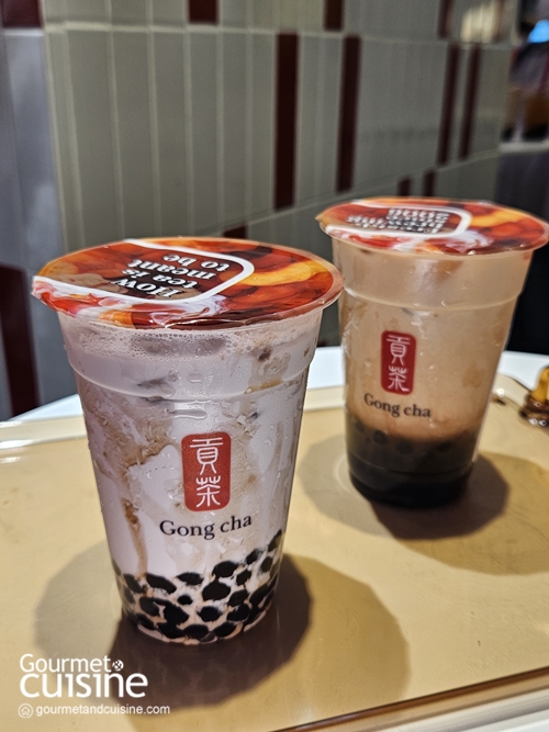 การกลับมาอีกครั้งของ Gong Cha ร้านชานมไข่มุกชื่อดังแห่งไต้หวัน มาแลนด์ดิ้งแล้วที่ CTW