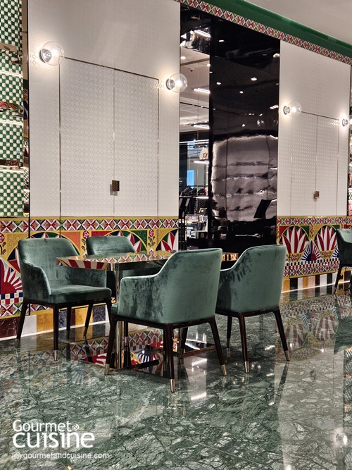DG Caffè คาเฟ่ของ Dolce & Gabbana แห่งแรกในเอเชียตะวันออกเฉียงใต้