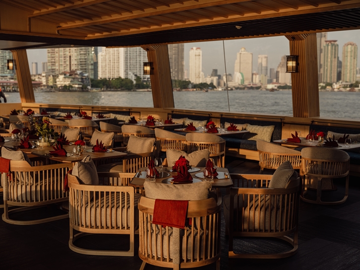 โอกุระ ครุซ รังสรรค์ดินเนอร์สุดพิเศษ ต้อนรับเทศกาลแห่งความสุขส่งท้ายปีบนแม่น้ำเจ้าพระยา