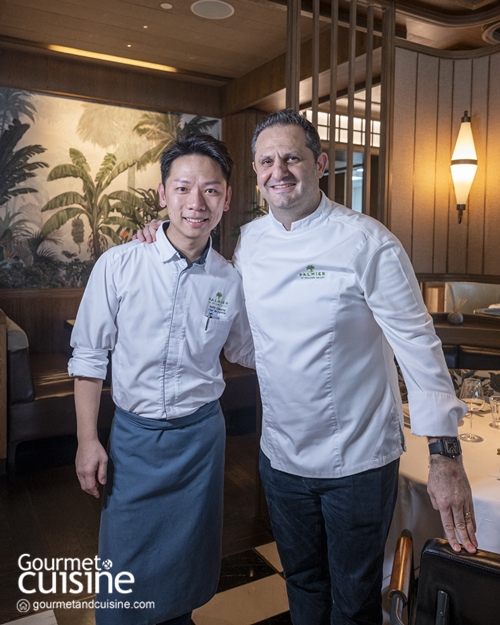 Palmier by Guillaume Galliot โรงแรมโฟร์ซีซั่นส์ กรุงเทพฯ ริมแม่น้ำเจ้าพระยา เปิดตัวเมนูบราสเซอรีใหม่โดยเชฟกิโยม