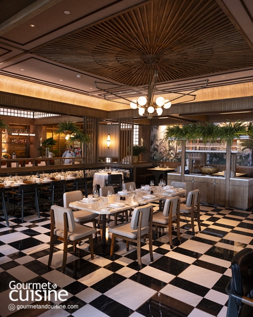 Palmier by Guillaume Galliot โรงแรมโฟร์ซีซั่นส์ กรุงเทพฯ ริมแม่น้ำเจ้าพระยา เปิดตัวเมนูบราสเซอรีใหม่โดยเชฟกิโยม