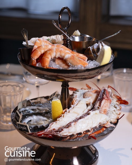 Palmier by Guillaume Galliot โรงแรมโฟร์ซีซั่นส์ กรุงเทพฯ ริมแม่น้ำเจ้าพระยา เปิดตัวเมนูบราสเซอรีใหม่โดยเชฟกิโยม