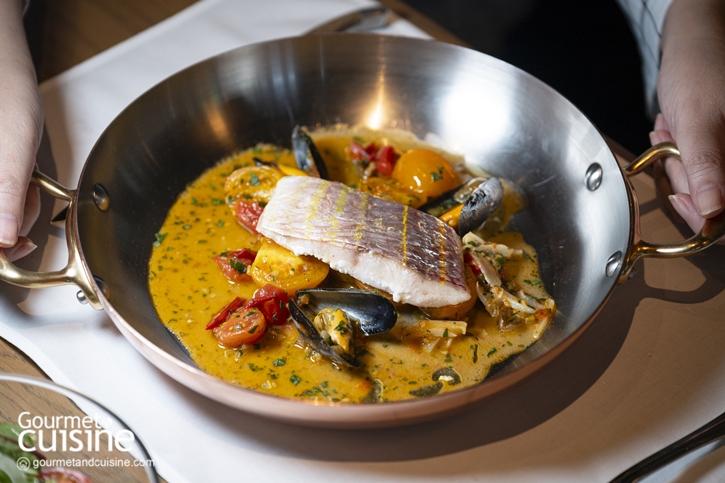 Palmier by Guillaume Galliot โรงแรมโฟร์ซีซั่นส์ กรุงเทพฯ ริมแม่น้ำเจ้าพระยา เปิดตัวเมนูบราสเซอรีใหม่โดยเชฟกิโยม