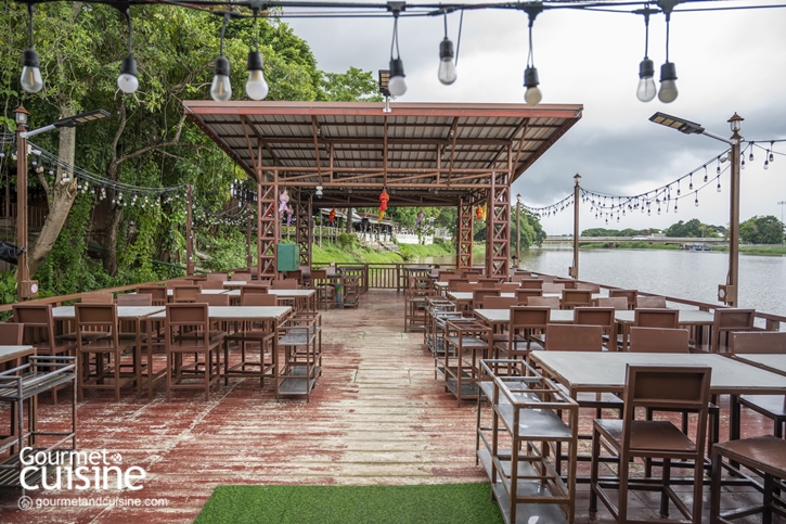 หลู้ลำ เชียงราย รสเหนือแท้ บรรยากาศสุดชิลริมแม่น้ำกก