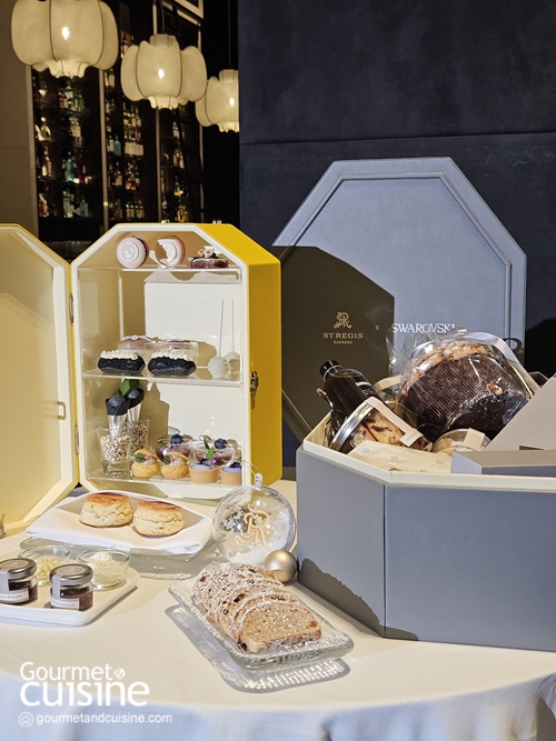 เจิดจรัส! The St. Regis Bangkok x Swarovski Festive Afternoon Tea ชุดน้ำชายามบ่ายเฟสทีฟเหนือกาลเวลาของ The St. Regis Bangkok