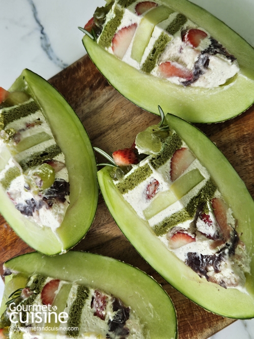 ดื่มด่ำเทศกาลคริสต์มาสอย่างสมบูรณ์แบบด้วย “Melon Cake” จาก Kyo Roll En