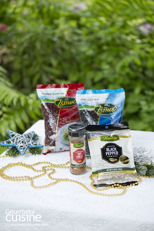 สตูไส้กรอกและธัญพืช (Mixed Sausage and Cereals Stew)