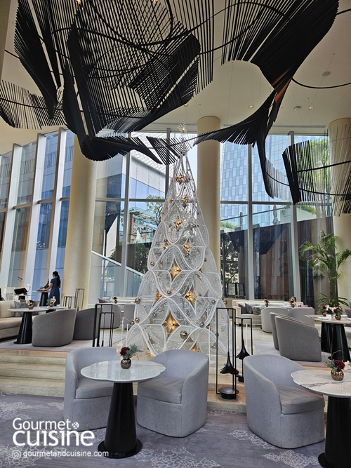 A Festive Afternoon Tea Affair ละเลียดขนมหวานแฮนด์คราฟธีมคริสต์มาส ที่ Park Hyatt Bangkok