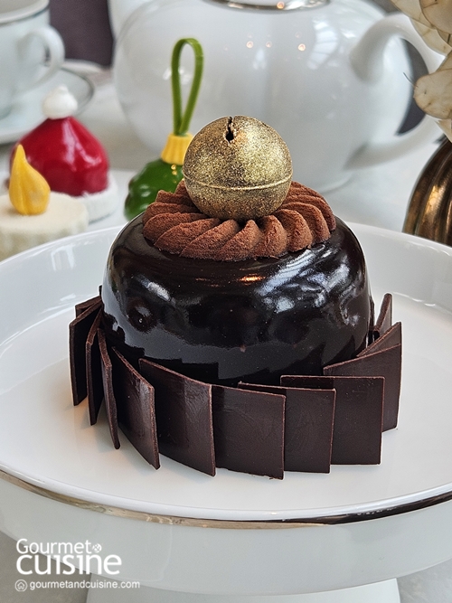 A Festive Afternoon Tea Affair ละเลียดขนมหวานแฮนด์คราฟธีมคริสต์มาส ที่ Park Hyatt Bangkok