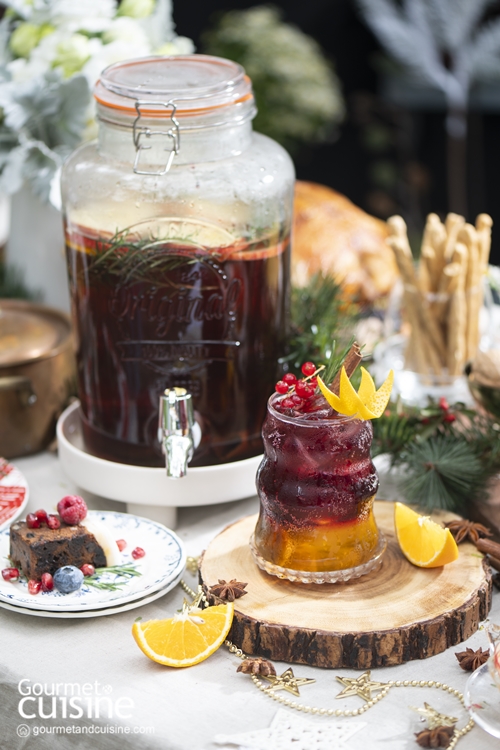 เหล้าบ๊วยผสมไวน์อุ่น เครื่องดื่มอบอุ่นใจในคืนคริสต์มาส (Prosecco Ume Mulled Wine)