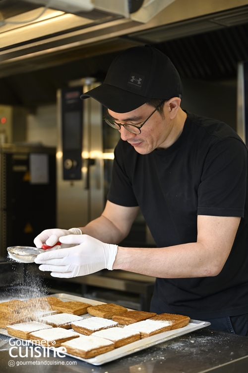 Sauvage BKK ร้านขนมที่มองขนมไม่ใช่แค่ขนม แต่เป็นดั่งงานศิลปะของ เชฟแอม-จุลพัทธ เทพตระการพร