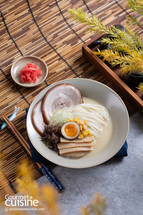 ราเมงหมูคุโรบูตะชาชูซุปทงคตสึ (Kurobuta Tonkotsu Ramen)