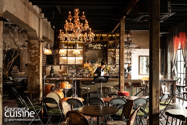 Buddha & Pals คาเฟ่วินเทจและมุมพักใจของคนรักดนตรีแจ๊ส @ ป้อมปราบศัตรูพ่าย