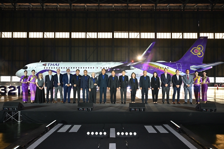 Airbus A321neo ลำแรกของการบินไทย ก้าวใหม่ของประสบการณ์การเดินทางอย่างยั่งยืน