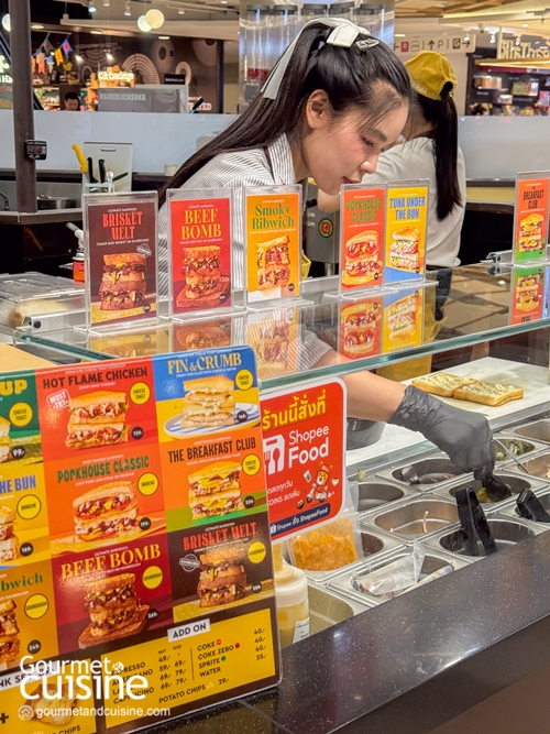 Sandwich Society เสิร์ฟแซนด์วิชพรีเมียมสไตล์ Fast Casual ที่คัดสรรทุกคำโดย Sizzler