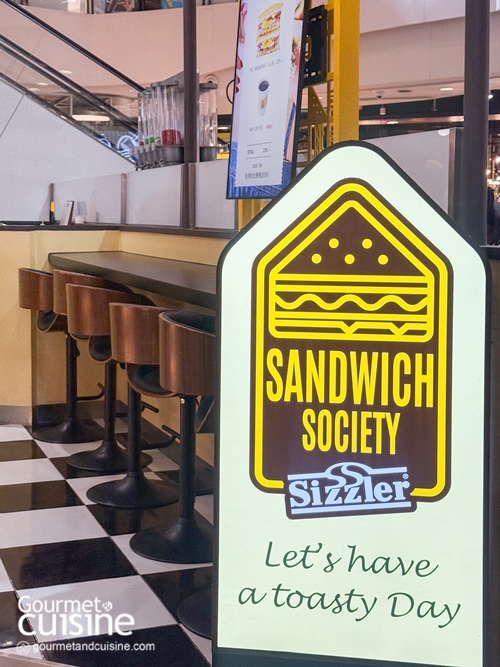 Sandwich Society เสิร์ฟแซนด์วิชพรีเมียมสไตล์ Fast Casual ที่คัดสรรทุกคำโดย Sizzler